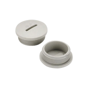 TAPÓN ROSCADO DE 3/4 PARA CAJA CUADRADA A PRUEBA DE INTEMPERIE.-Tuberia Metalica-RAWELT-Bsai Seguridad & Controles