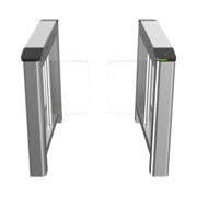 KIT DE TORNIQUETES SWING IZQUIERDO Y DERECHO / CARRIL DE 90 CMS / PREPARACIÓN PARA INSTALAR TERMINAL FACIAL CON MONTAJE DS-KAB6ZU1 (NO INCLUIDOS) / 3,000,000 MCBF / 4 PARES DE IR-Torniquetes y Puertas de Cortesía-HIKVISION-Bsai Seguridad & Controles