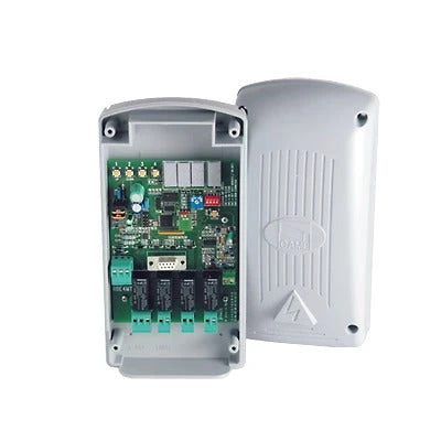 RECEPTOR CUADRICANAL PARA EXTERIOR / 999 CONTROLES / ALTA Y BAJA ADMINISTRABLES / 4 SALIDAS DE RELEVADOR-Accesorios Controles de Acceso-CAME-Bsai Seguridad & Controles