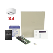 KIT DE PANEL DE ALARMA VISTA48LA CON GABINETE, BATERÍA Y TRANSFORMADOR / 4 SENSORES DE HUMO-Total Connect Honeywell-HONEYWELL HOME RESIDEO-Bsai Seguridad & Controles