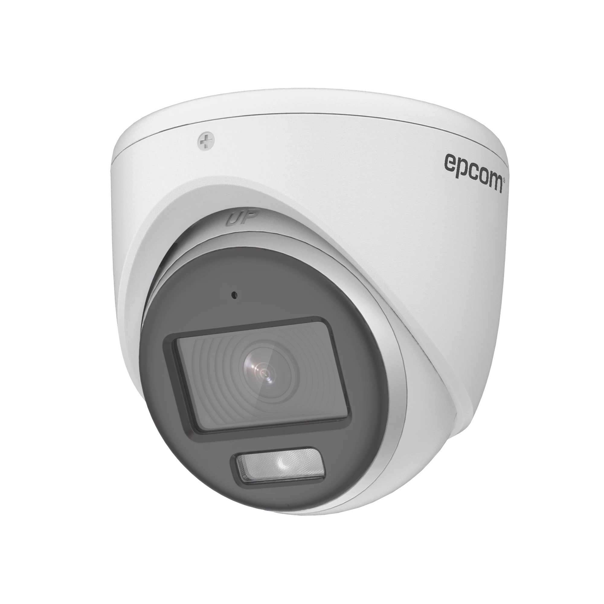 TURRET TURBOHD 3K (5MP) / MICRÓFONO INTEGRADO / LENTE 2.8 MM / IMAGEN A COLOR 24/7 / 20 MTS LUZ BLANCA / EXTERIOR IP67 / DWDR / 4 TECNOLOGÍAS-Cámaras-EPCOM PROFESSIONAL-Bsai Seguridad & Controles