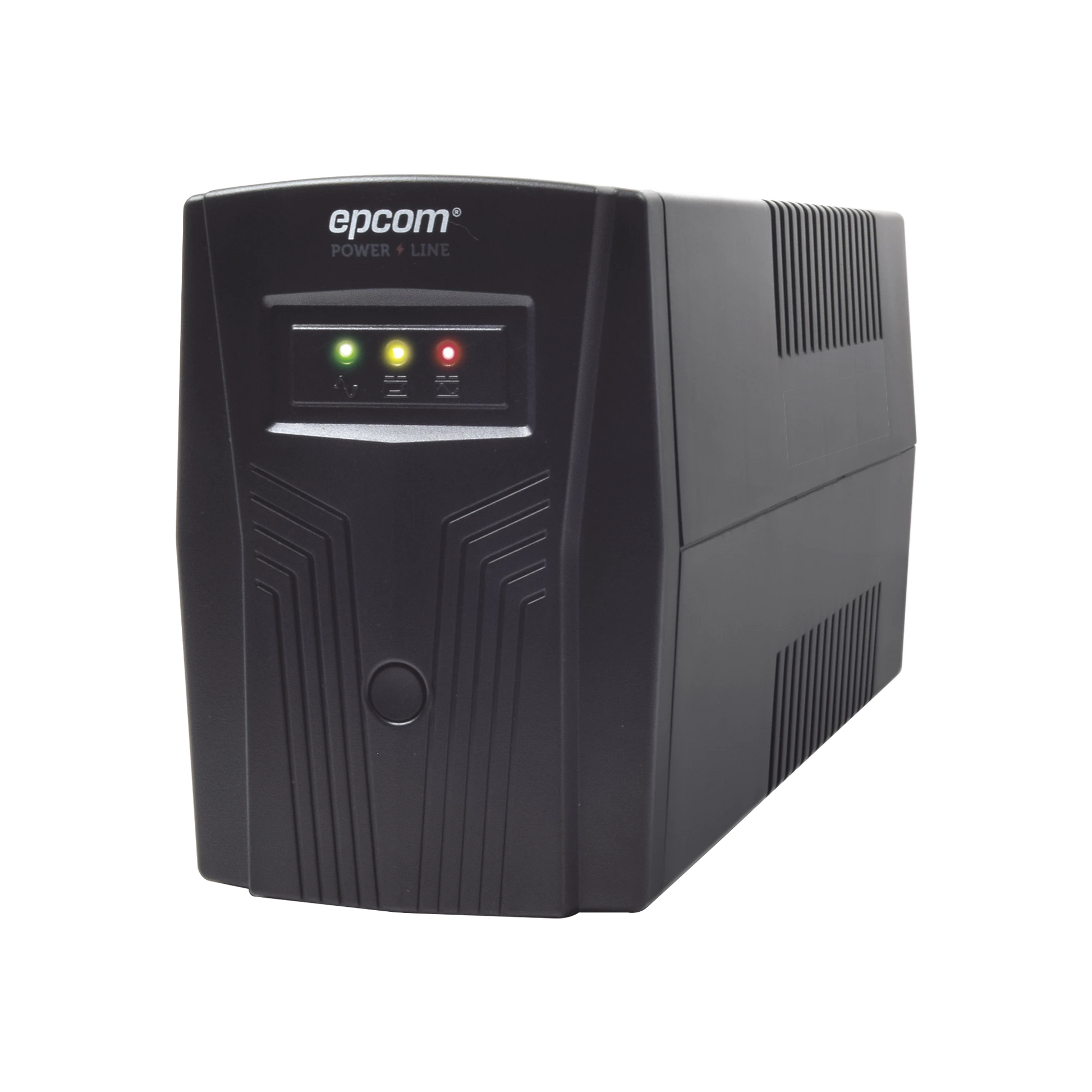 UPS DE 600VA/360W / TOPOLOGÍA LÍNEA INTERACTIVA / ENTRADA Y SALIDA 120 VCA / REGULADOR DE VOLTAJE AVR 80-150 VCA / CLAVIJA NEMA 5-15P / 4 TOMAS NEMA 5-15R-Ups/No Break-EPCOM POWERLINE-Bsai Seguridad & Controles