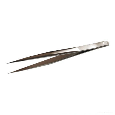 PINZA SÓLIDA DE ACERO AL CARBONO CON PUNTA FINA TIPO BOLEY, 4 3/4 (12.0 CM) DE LARGO.-Equipo de Laboratorio-SYSCOM-Bsai Seguridad & Controles