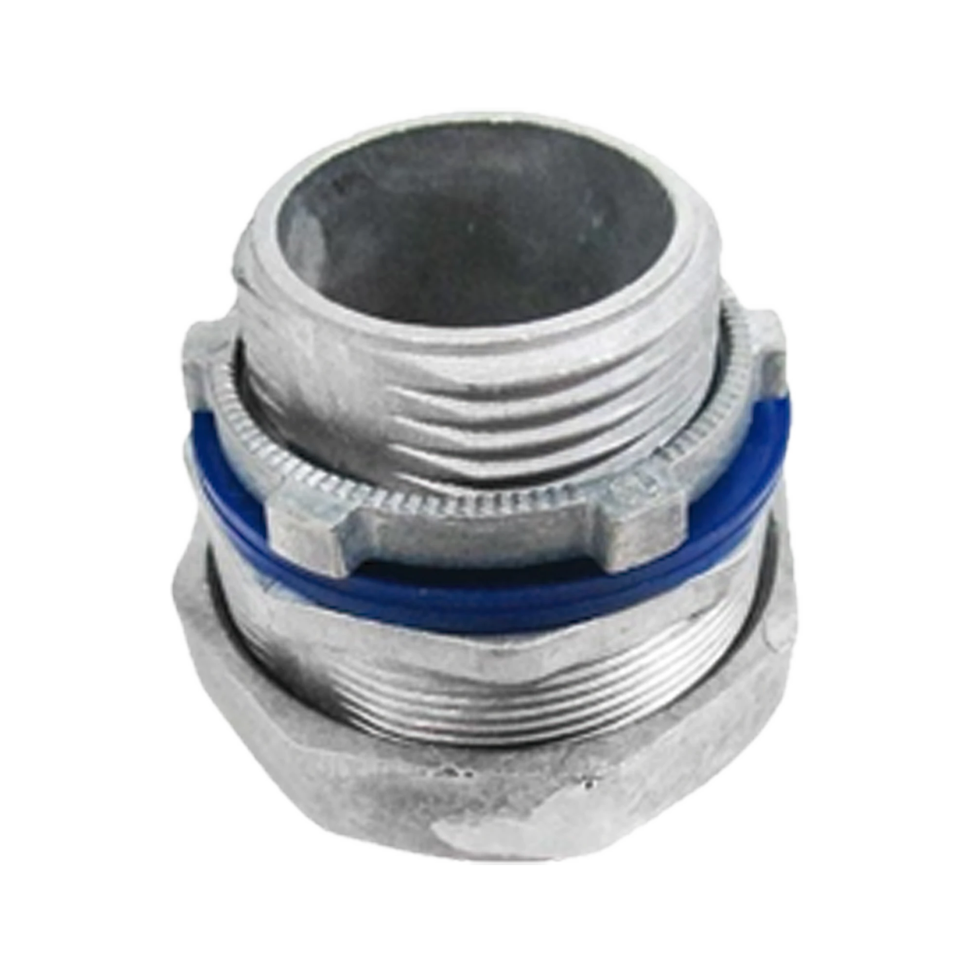 CONECTOR RECTO PARA TUBO TIPO LIQUIDTIGHT DE 3/4 (19 MM).-Tuberia Metalica-ANCLO-Bsai Seguridad & Controles