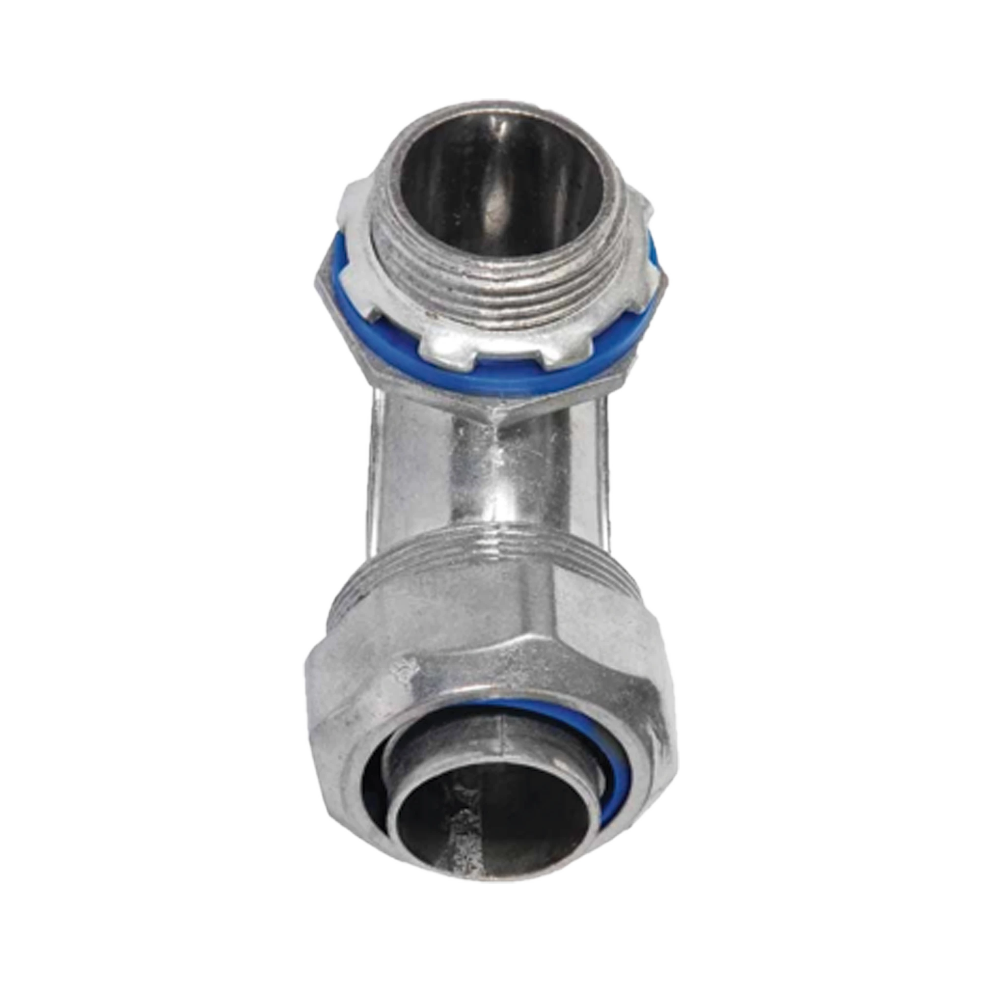 CONECTOR CURVO PARA TUBO TIPO LIQUIDTIGHT DE 3/4 (19 MM). COMPATIBLE CON ANC-COT34.-Tuberia Metalica-ANCLO-Bsai Seguridad & Controles