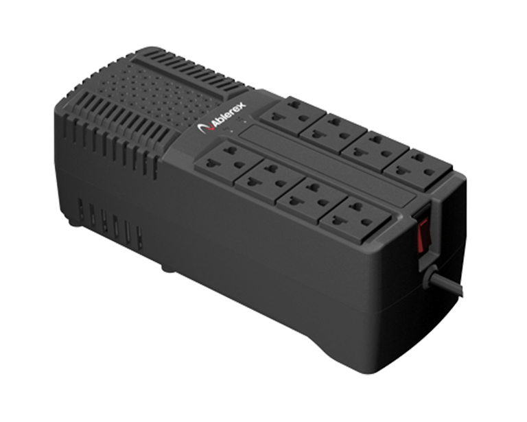 ABLEREX AB-R2008N REGULADOR DE 2000VA / 1000W / 8 CONTACTOS A LA SALIDA NEMA 5-15R. #MCI1 #ABLEREXHOT-Reguladores y UPS-ABLEREX-Bsai Seguridad & Controles