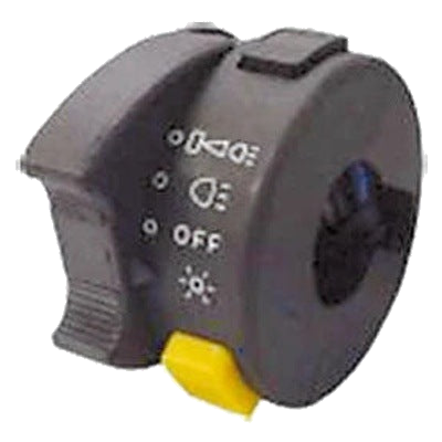CONTROLADOR DE LUCES Y SIRENA / 4 POSICIONES / 12 V DC / 5 LEDS INDICADORES / -20°C A 50°C / 1.25 KG (2.76 LB)