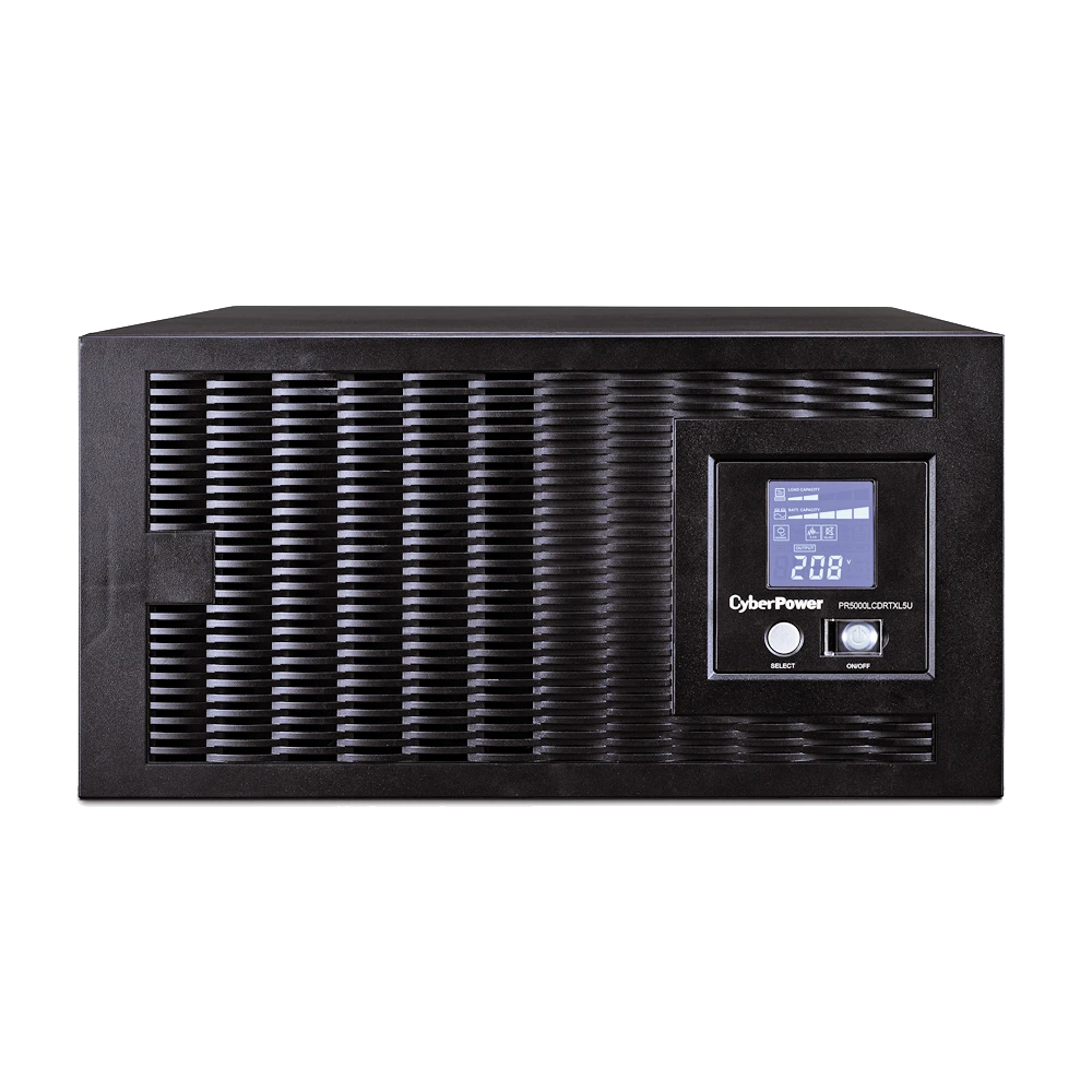UPS DE 5000 VA/4500 W, TOPOLOGÍA LÍNEA INTERACTIVA, 200 - 240 VCA DE ENTRADA, 200 - 240 VCA DE SALIDA, ONDA SENOIDAL PURA, TORRE O RACK 5 UR, CON 3 TOMAS NEMA L6-30R Y 2 NEMA L6-20R-Ups/No Break-CYBERPOWER-Bsai Seguridad & Controles