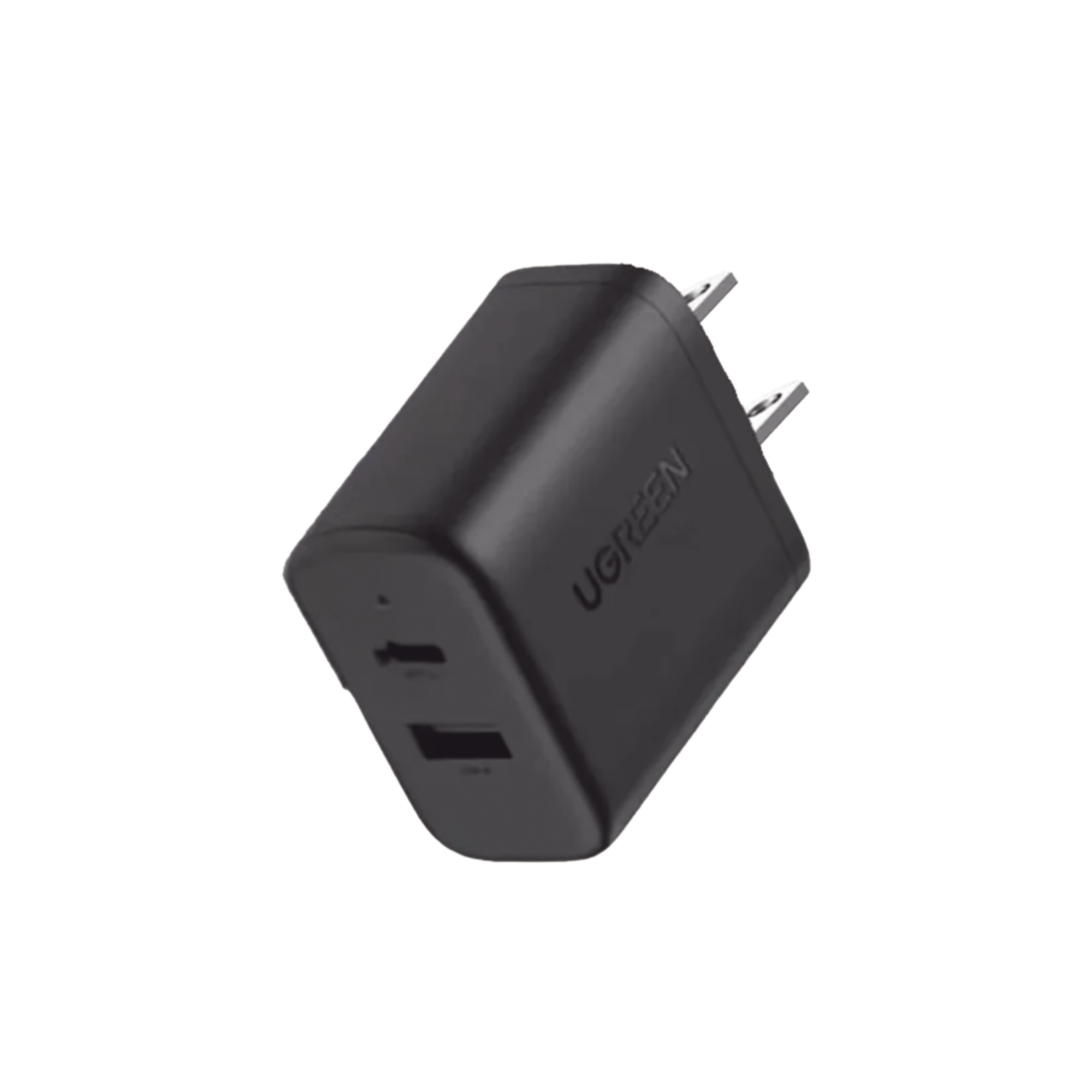 CARGADOR RÁPIDO DE 2 PUERTOS 20W NEGRO-Accesorios Generales-UGREEN-Bsai Seguridad & Controles