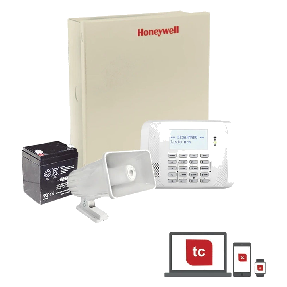 KIT DE ALARMA / PANEL VISTA-48LA 48 ZONAS / TECLADO-RECEPTOR 6160RF INTEGRADO / COMUNICACIÓN IP Y 4G / COMPATIBLE CON TOTAL CONNECT