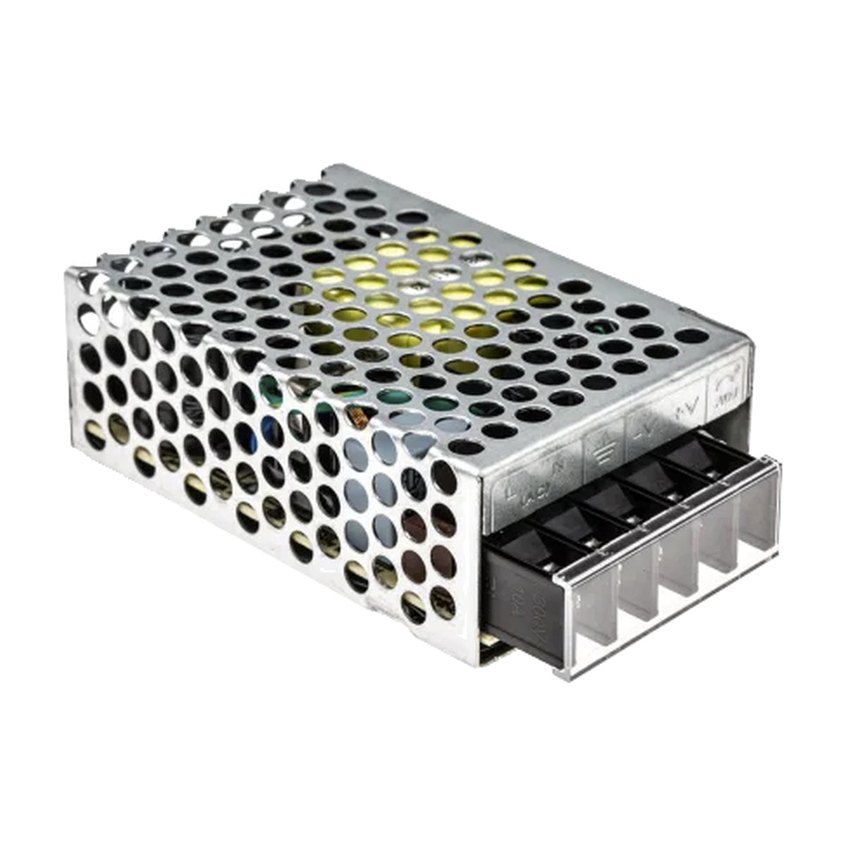 FUENTE DE PODER CONMUTADA / 25W / 12VCC / 2.1A / ENTRADA UNIVERSAL 100-240VCA / 51X28X78MM / 2.0X1.1X3.1IN [RS-25-12]
