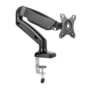 MANHATTAN 462495 - SOPORTE DE ESCRITORIO PARA MONITOR / 1 MONITOR DE 17" A 27" / PISTON DE GAS / SOPORTA HASTA 9KG / ARTICULADO-Soporte y Montaje-MANHATTAN-Bsai Seguridad & Controles