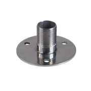 MONTAJE RECTO DE 1", ACERO INOXIDABLE, BASE CON BRIDA