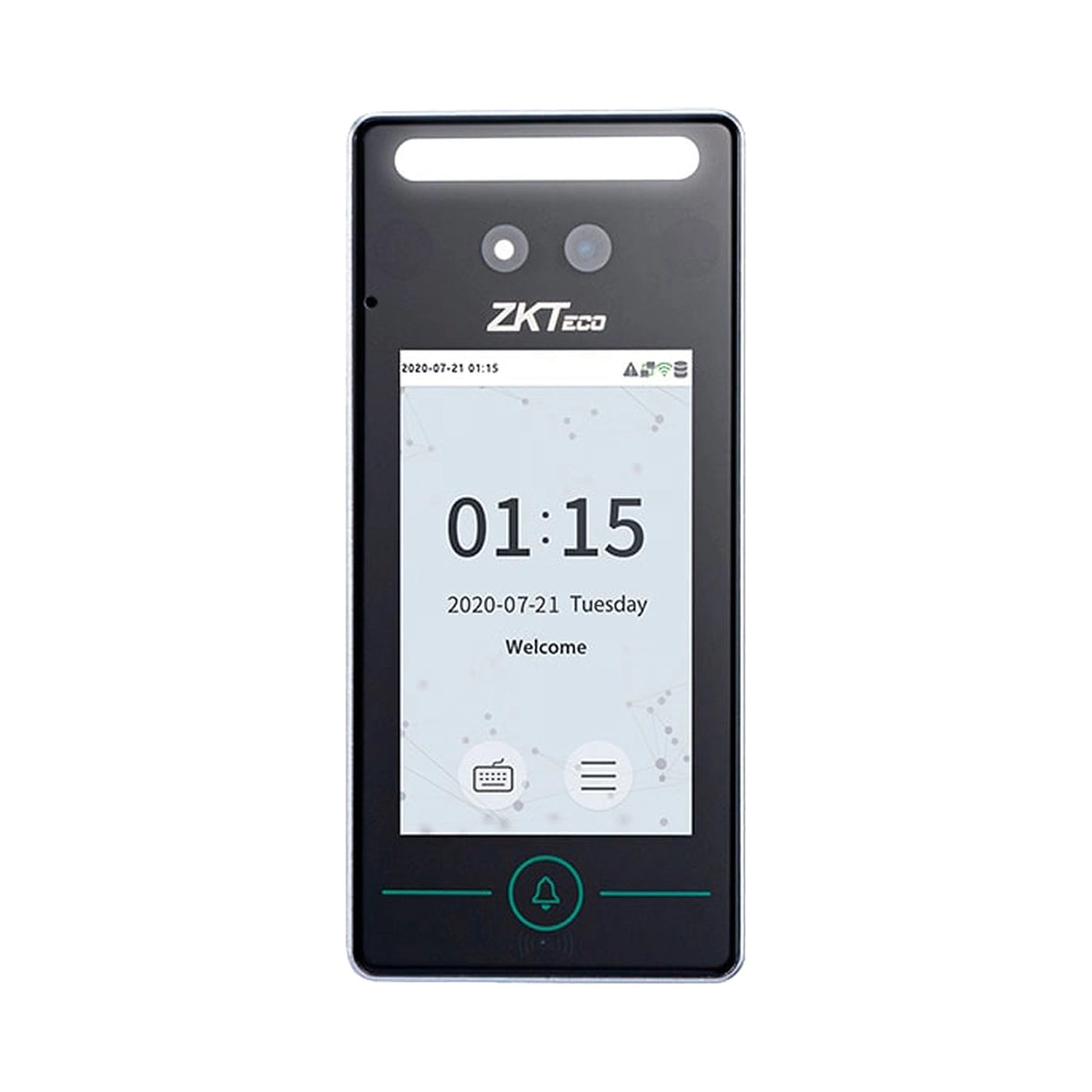 CONTROL DE ASISTENCIA Y ACCESO CON RECONOCIMIENTO FACIAL, PALMA Y TARJETAS SPEEDFACE V4L [TA] ZKTECO ASISTENCIA AVANZADO Y ACCESO BÁSICO Y WIFI 2.4GHZ PANTALLA 5 PULGADAS CAPACIDAD 800 ROSTROS / 800 PALMAS / 1,000 TARJETAS 125KHZ [SPEEDFACE-V4L-TA]