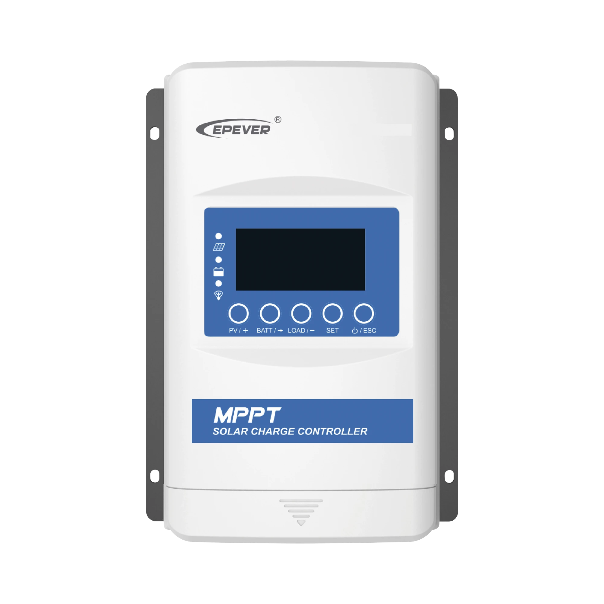CONTROLADOR SOLAR MPPT 40A 12/24/36/48 V, MÁXIMO VOLTAJE DE CIRCUITO ABIERTO VOC 150 VCD, CONFIGURABLE PARA BATERÍAS DE LITIO-Controladores de Carga-EPEVER-Bsai Seguridad & Controles