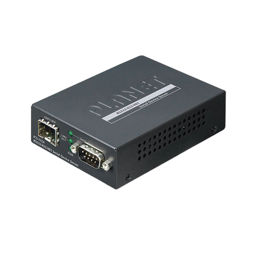 CONVERTIDOR DE MEDIOS RS-232/422/485 A SFP 100 BASE-FX-Networking-PLANET-ICS-115A-Bsai Seguridad & Controles