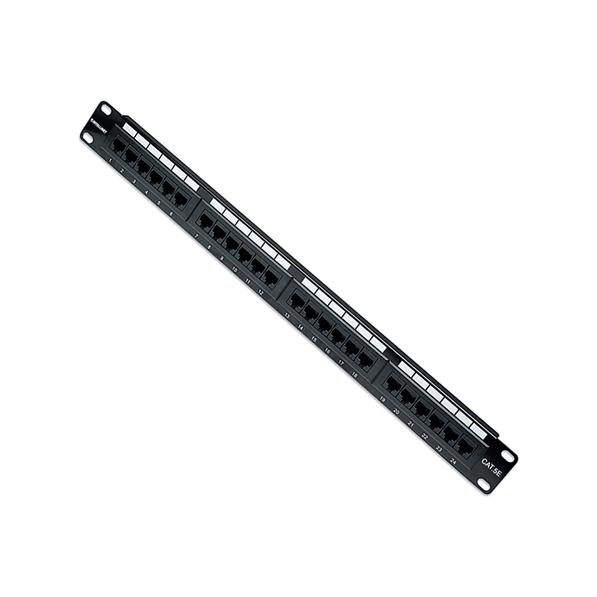 INTELLINET 513555 - PANEL DE PARCHEO CAT5E 24 PUERTOS, UTP, 1UR [ITL1620001]