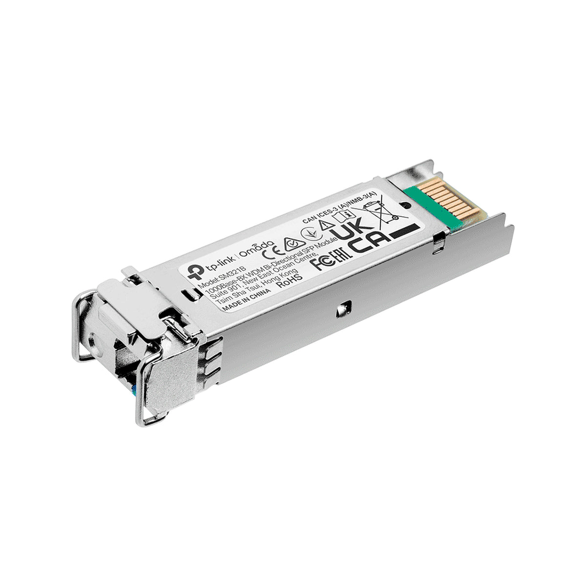 TP-LINK TL-SM321B - TRANSCEPTOR MINI-GBIC / SFP WDM BI-DIRECCIONAL / MONOMODO 1GBASE / DISTANCIA 10 KM / CONECTOR LC / (NECESITA EL MODELO TL-SM321A PARA ENLAZAR) [TPL4160004]