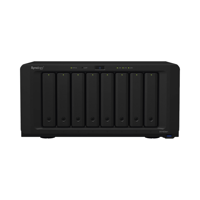 SERVIDOR NAS DE ESCRITORIO CON 8 BAHÍAS / EXPANSIBLE A 18 BAHÍAS / HASTA 256 TB / 4GB DE RAM-Servidores / Almacenamiento / Cómputo-SYNOLOGY-DS1823XSPLUS-Bsai Seguridad & Controles