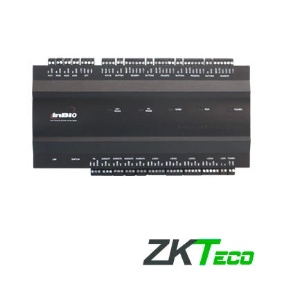 PANEL DE CONTROL DE ACCESO AVANZADO ZKTECO INBIO460 4PUERTAS/4LECTORASWG/8LECTORASRS485/3000HUELLAS/30,000

TARJETAS
/100,000REGISTROS TCPIP/RS485/4INOUTAUX COMPATIBLE CON LECTORAS SERIE KR Y FR-Paneles de Control de Acceso-ZKTECO-INBIO460-Bsai Seguridad & Controles