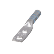 TERMINAL DE BARRIL LARGO, DE DOS ORIFICIOS, PARA CABLE 6 AWG, ORIFICIO PARA PERNO DE 1/4IN, ESPACIOS ENTRE ORIFICIOS DE 0.63IN-Accesorios para Instalacion Tierra Fisica y Pararrayos-PANDUIT-Bsai Seguridad & Controles