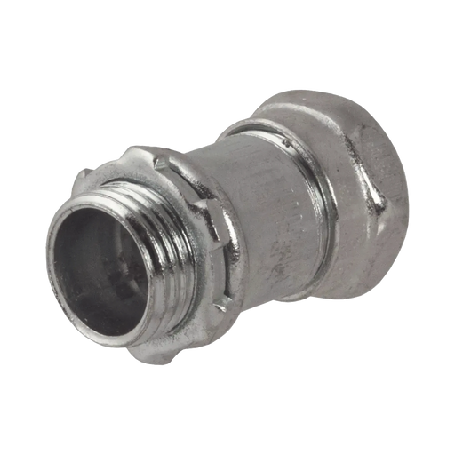 CONECTOR RECTO COMPRESIÓN DE ACERO GALVANIZADO PARA PARED DELGADA DE 3/4" .-Canalización-HUBBELL-HUB-2903-Bsai Seguridad & Controles