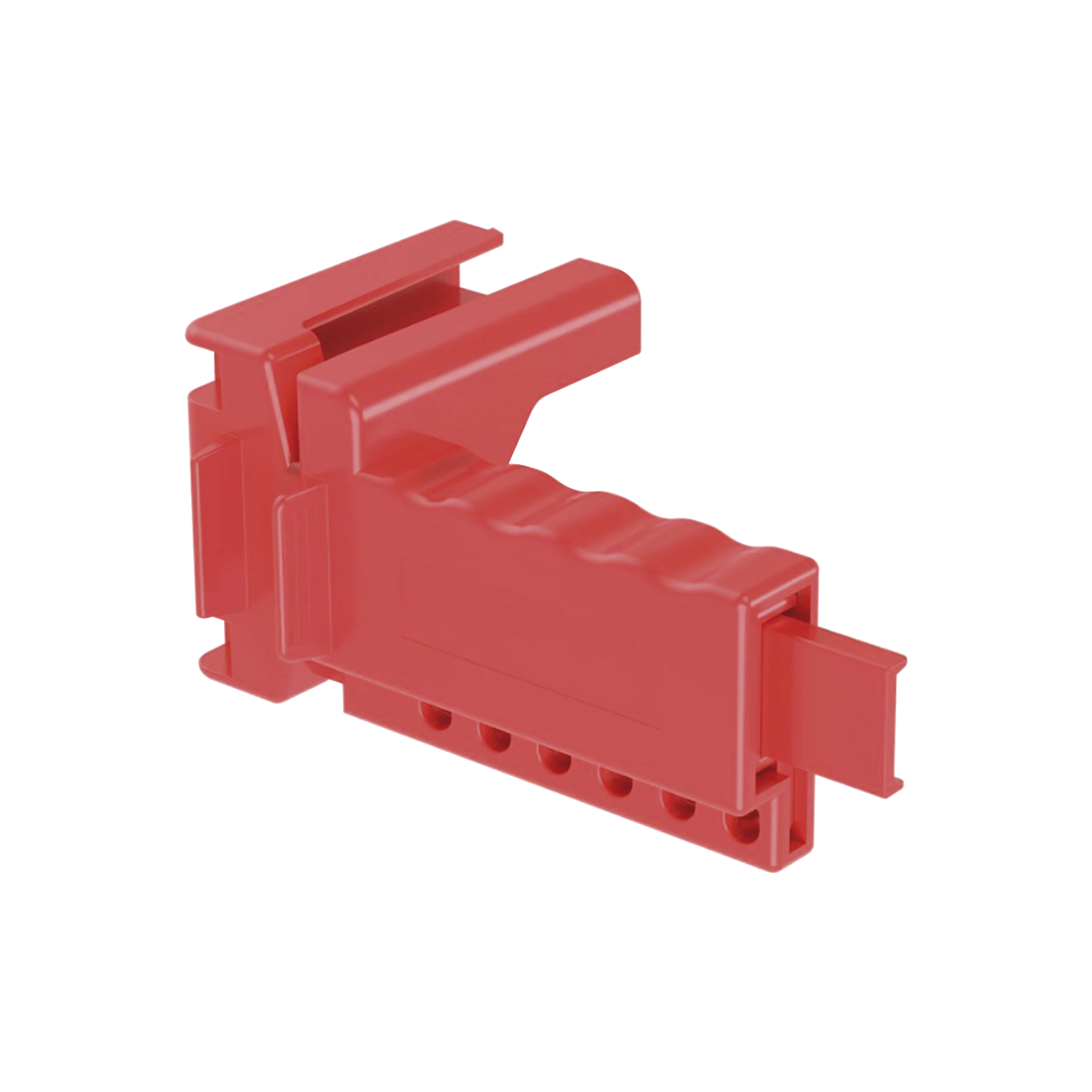 DISPOSITIVO DE BLOQUEO LOTO PARA VÁLVULAS DE BOLA, PARA DIÁMETROS DE TUBERÍA DE 1/4" A 1" Y LONGITUD DE MANGO HASTA 7.5", COLOR ROJO-Calidad de la Energía-PANDUIT-Bsai Seguridad & Controles
