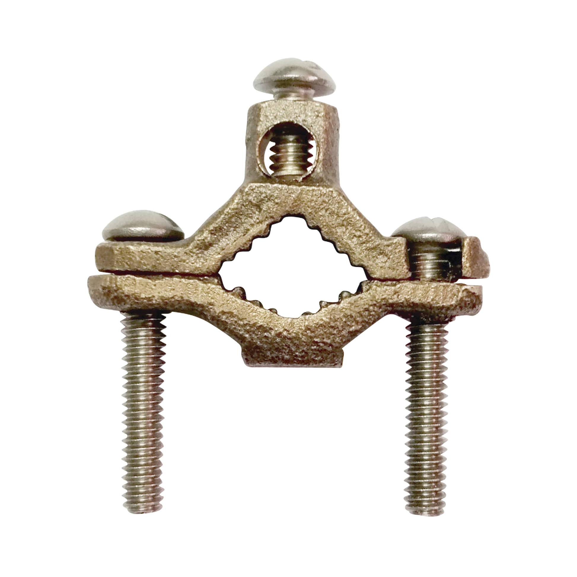 CONECTOR PARA TUBO DE HASTA 1 1/4" A CABLE CAL. 4 AWG. IDEAL PARA ATERRIZAJE DE TORRES TZ-Accesorios para Instalacion Tierra Fisica y Pararrayos-LINKEDPRO BY EPCOM-Bsai Seguridad & Controles