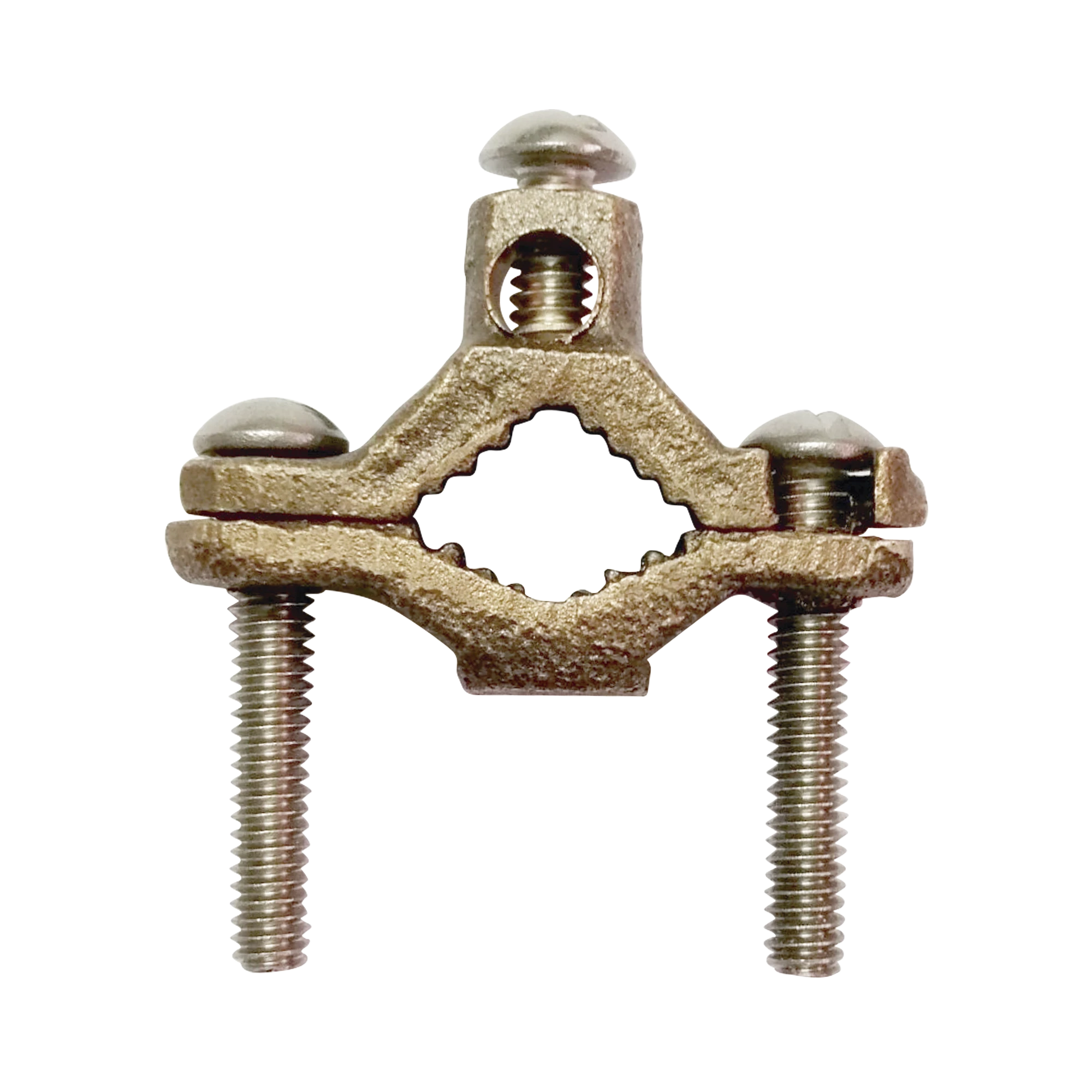 CONECTOR PARA TUBO DE HASTA 1 1/4" A CABLE CAL. 4 AWG. IDEAL PARA ATERRIZAJE DE TORRES TZ-Accesorios para Instalacion Tierra Fisica y Pararrayos-LINKEDPRO BY EPCOM-Bsai Seguridad & Controles