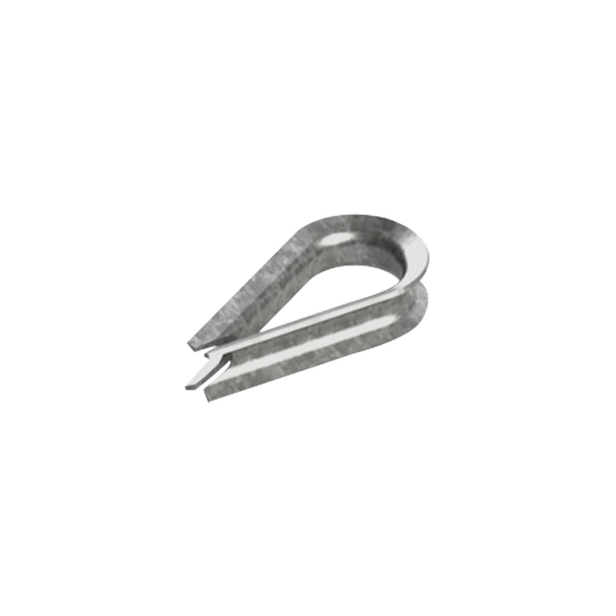 CUELLO/ GUARDACABO/ ROZADERA PARA CABLE DE 1/4" DE ACERO GALV. POR INMERSIÓN.-Herramientas-SYSCOM TOWERS-Bsai Seguridad & Controles