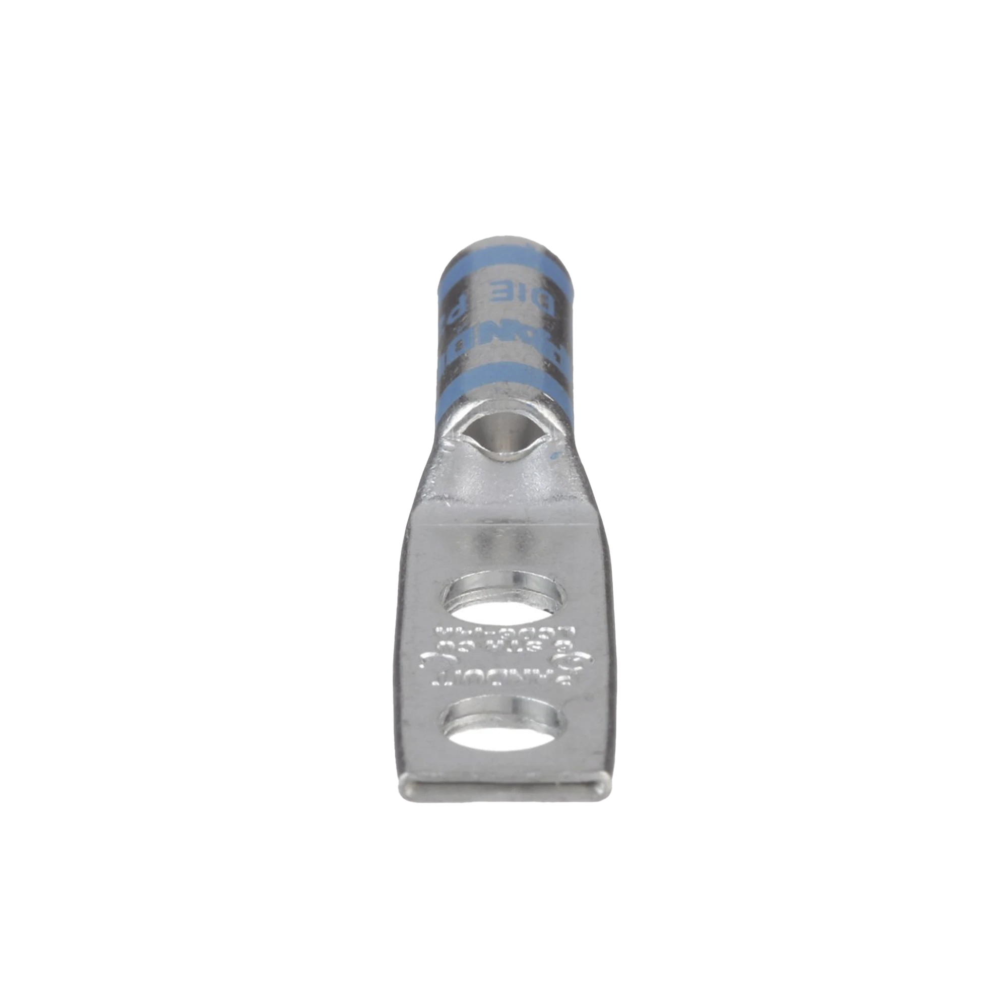 TERMINAL DOBLE OJILLO DE 1/4" PARA CABLE 6 AWG, ÁNGULO RECTO, ESPACIO ENTRE ORIFICIOS 16MM. PAQUETE 50 PIEZAS-Racks y Gabinetes-PANDUIT-Bsai Seguridad & Controles