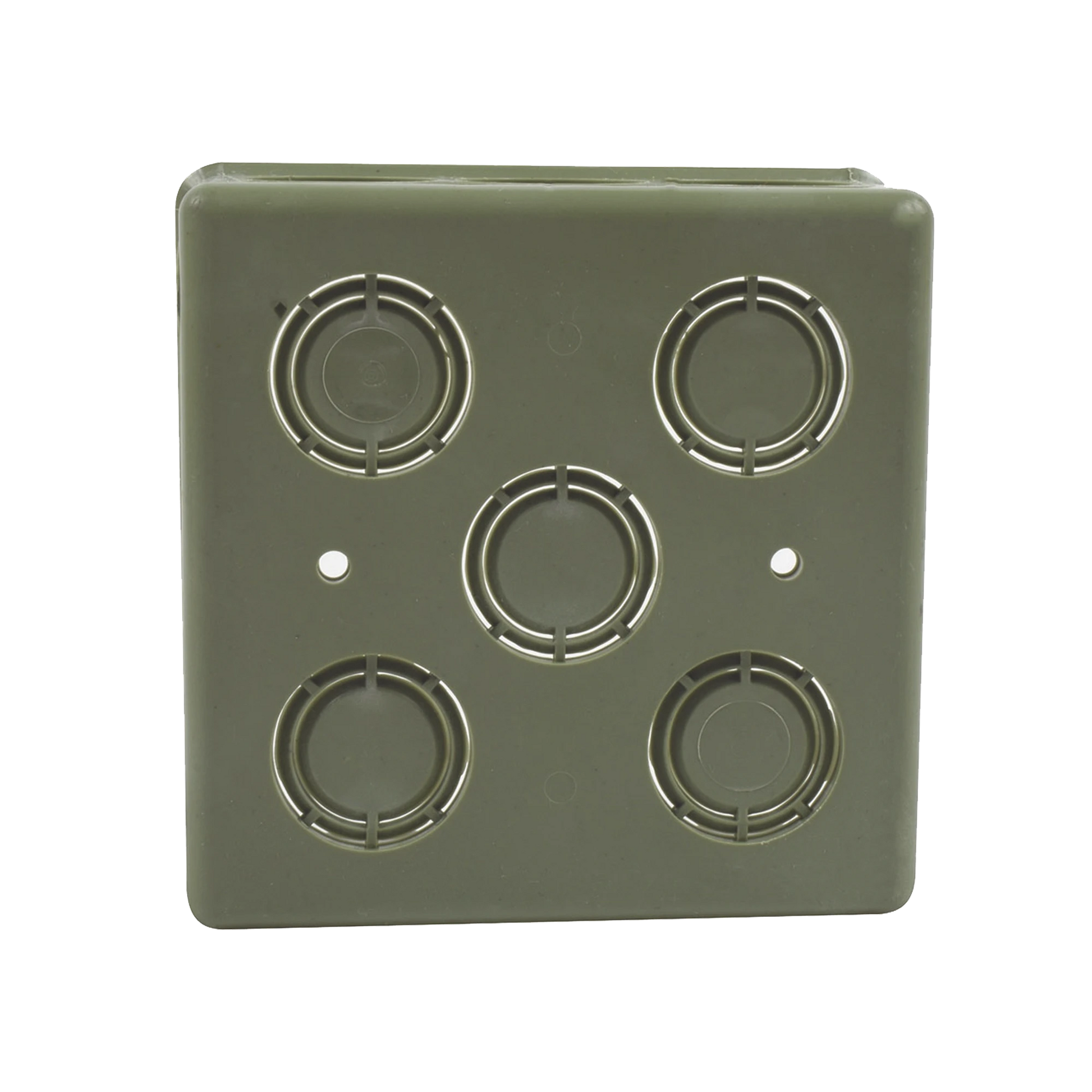 CAJA CUADRADA DE 1/2" - 3/4" PARA PVC CONDUTI PESADO.-Área Eléctrica-AMANCO-WAVIN-Bsai Seguridad & Controles