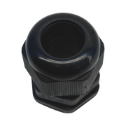 CONECTOR PLÁSTICO NEGRO TIPO GLÁNDULA PARA ROSCA NPT 3/4"-Racks y Gabinetes-TXPRO-Bsai Seguridad & Controles