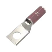 ZAPATA TERMINAL DE COMPRESIÓN BURNDY CAÑÓN CORTO PARA TORNILLO DE 1/4" Y CALIBRE 2 AWG.-Baterías y Cargadores-HUBBELL BURNDY-Bsai Seguridad & Controles