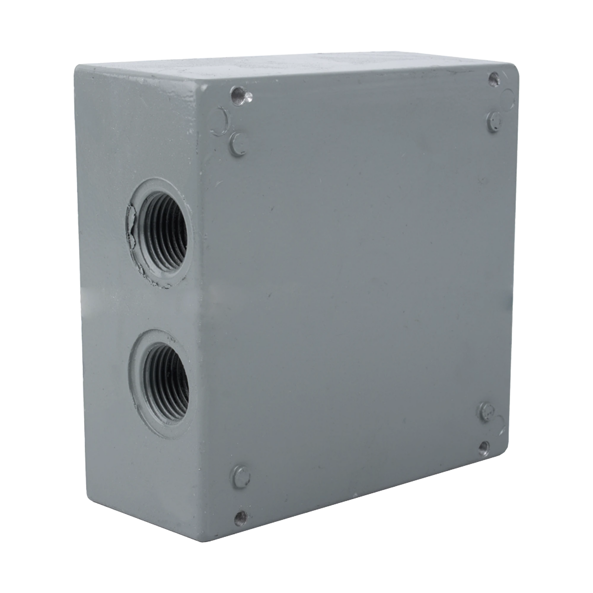 CAJA CONDULET CUADRADA DE 3/4" (19.05 MM) CON 4 BOCAS A PRUEBA DE INTEMPERIE.-Canalización-RAWELT-Bsai Seguridad & Controles