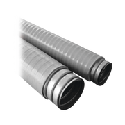 TUBO FLEXIBLE TIPO LIQUIDTIGHT DE 1 1/4" (32 MM). ACERO + FORRO PVC. ROLLO DE 30 METROS.-Canalización-ANCLO-Bsai Seguridad & Controles