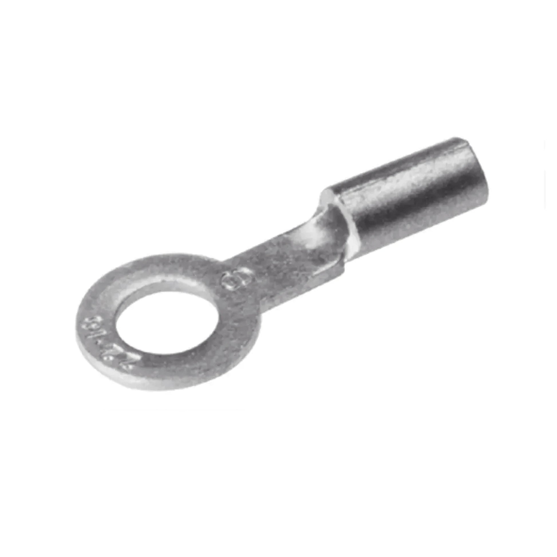 ZAPATA TERMINAL DE OJILLO BURNDY PARA TORNILLO DE 1/4" (6 MM) Y CALIBRE 12-10 AWG.-Tierra Física y Pararrayos-HUBBELL BURNDY-Bsai Seguridad & Controles