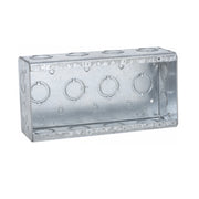 CAJA MULTIGANG DE 4 GANGS,/ PROFUNDIDAD DE 2-1/2"/ 16 TKO (1/2"- 3/4").-Canalización-RACO-Bsai Seguridad & Controles