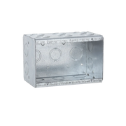 CAJA MULTIGANG DE 3 GANGS/ PROFUNDIDAD DE 3-1/2"/ 19 ENTRADAS DE 1/2" - 3/4".-Cableado de Cobre-RACO-Bsai Seguridad & Controles