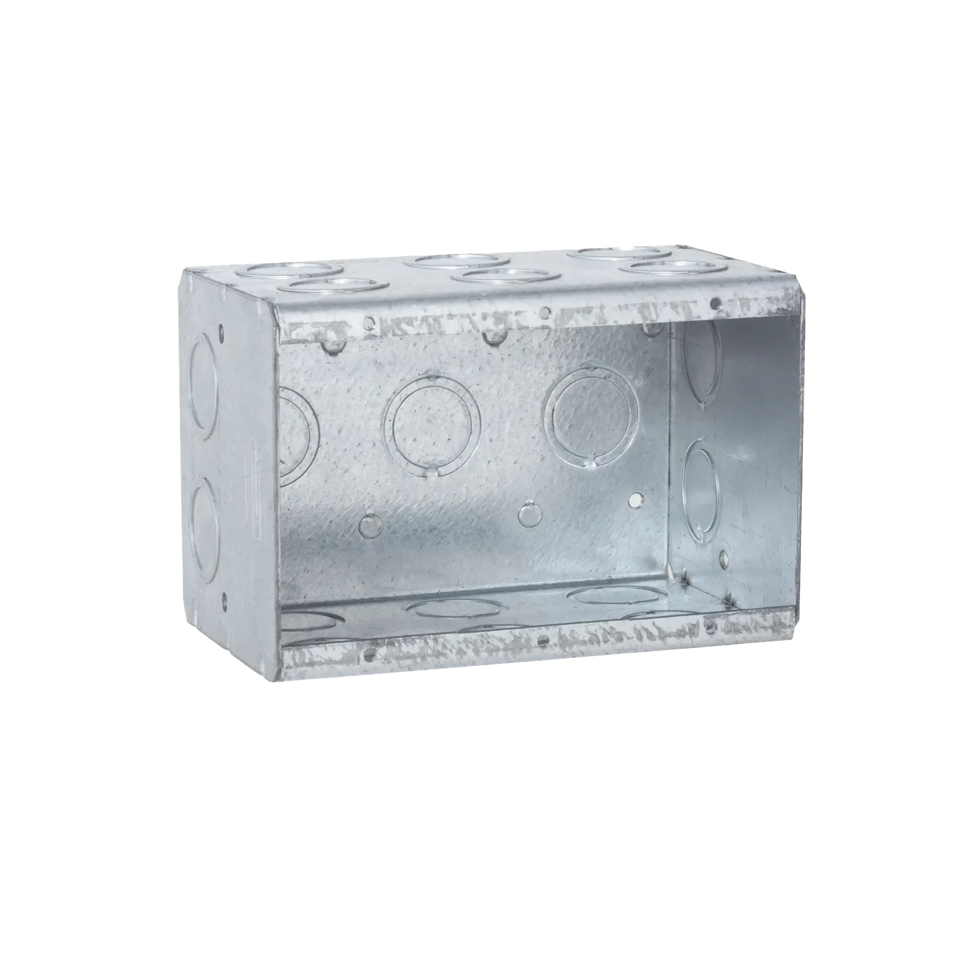 CAJA MULTIGANG DE 3 GANGS/ PROFUNDIDAD DE 3-1/2"/ 19 ENTRADAS DE 1/2" - 3/4".-Cableado de Cobre-RACO-Bsai Seguridad & Controles