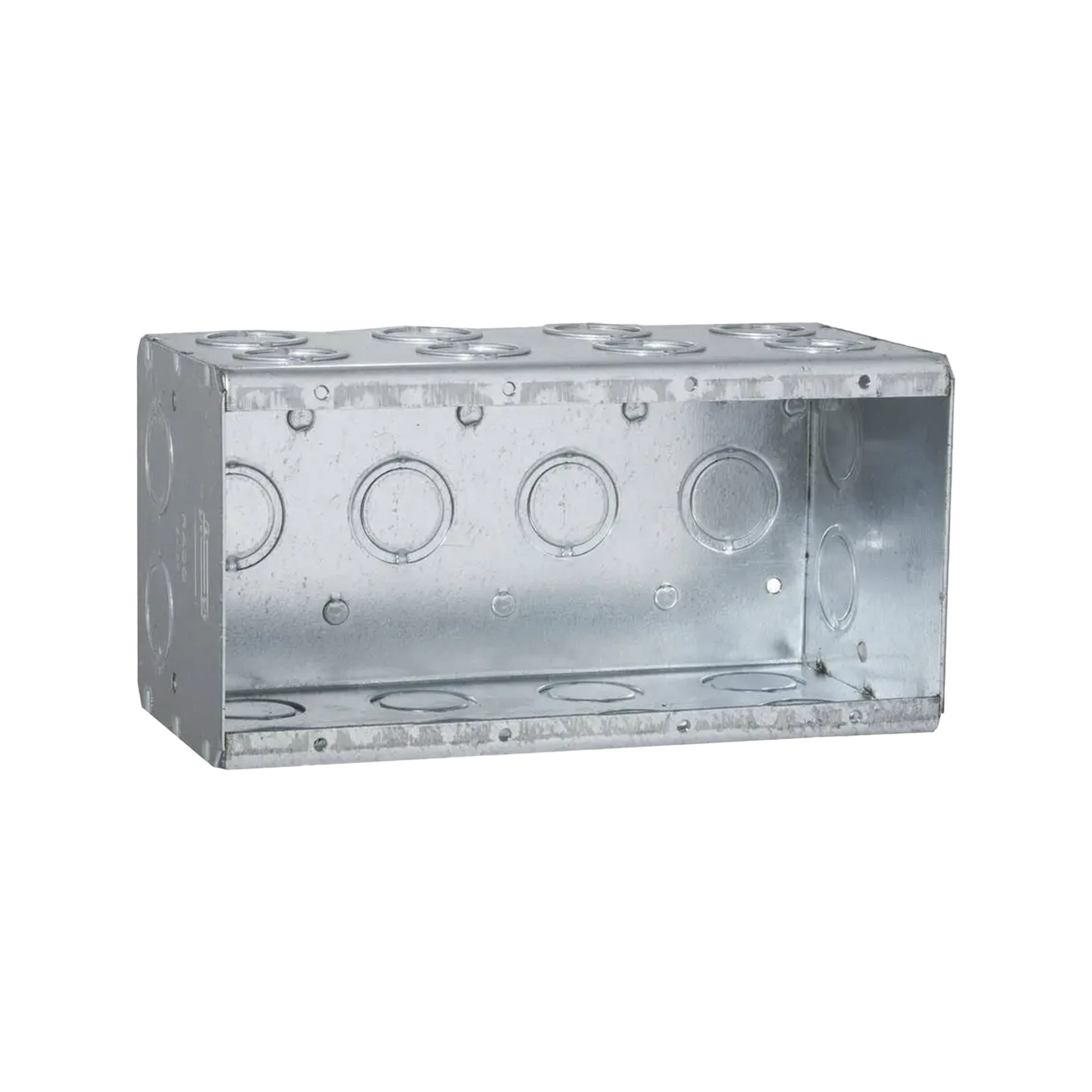 CAJA MULTIGANG DE 4 GANGS/ PROFUNDIDAD DE 3-1/2"/ 24 ENTRADAS DE 1/2" - 3/4".-Cableado de Cobre-RACO-Bsai Seguridad & Controles