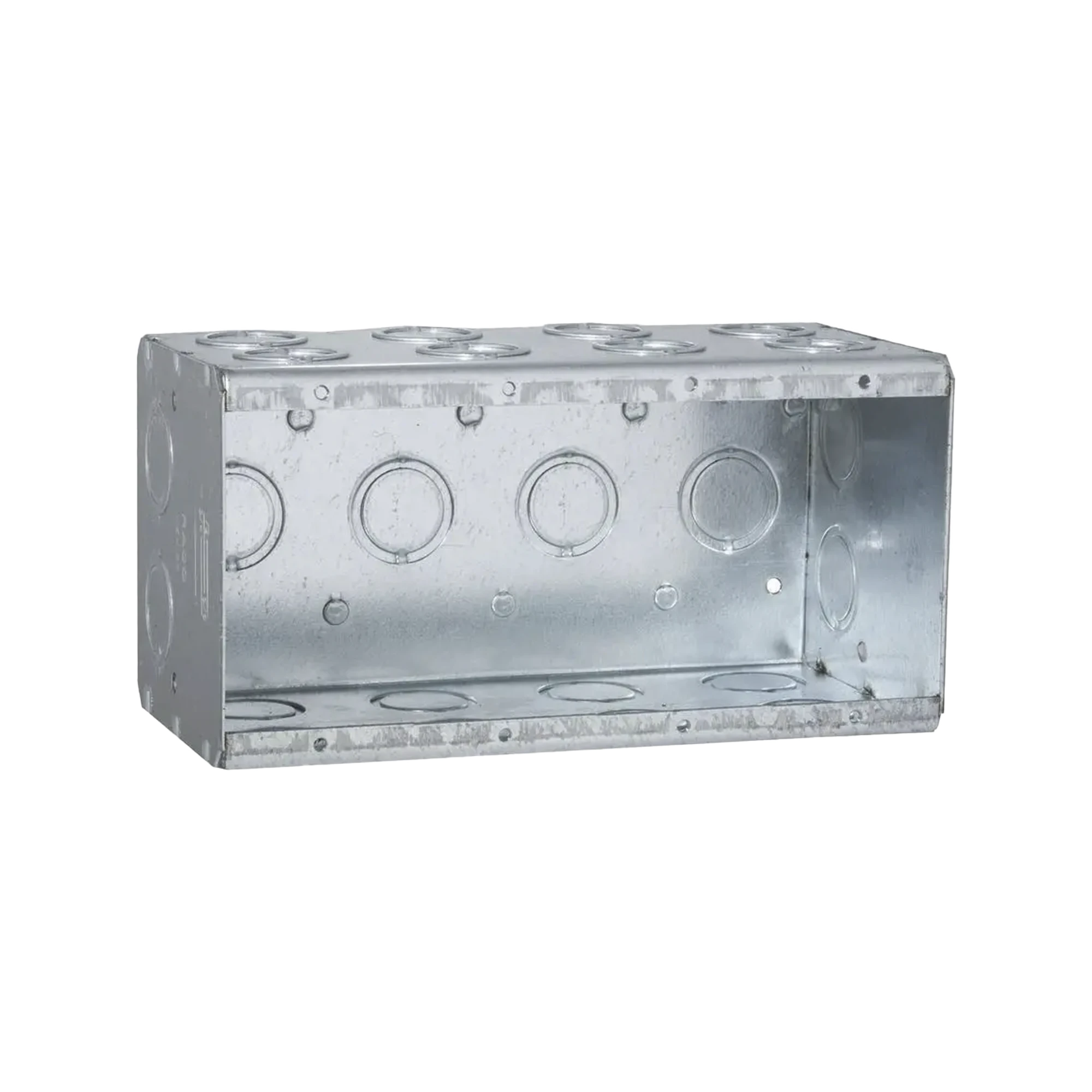 CAJA MULTIGANG DE 4 GANGS/ PROFUNDIDAD DE 3-1/2"/ 24 ENTRADAS DE 1/2" - 3/4".-Cableado de Cobre-RACO-Bsai Seguridad & Controles