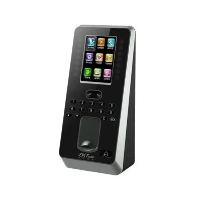 TERMINAL MULTIMEDIA CON RECONOCIMIENTO FACIAL / TECLADO / HUELLA / HASTA 4000 ROSTROS(1.1) / 4,000 HUELLAS-Acceso SIN CONTACTO-ZKTECO-Bsai Seguridad & Controles