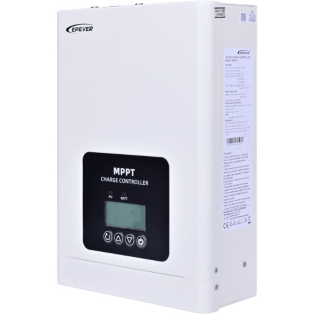 CONTROLADOR SOLAR MPPT 60A 12/24/48V, MÁXIMO VOLTAJE DE CIRCUITO ABIERTO VOC 225VCC, CONFIGURABLE PARA BATERÍAS DE LITIO, CONEXIÓN EN PARALELO
