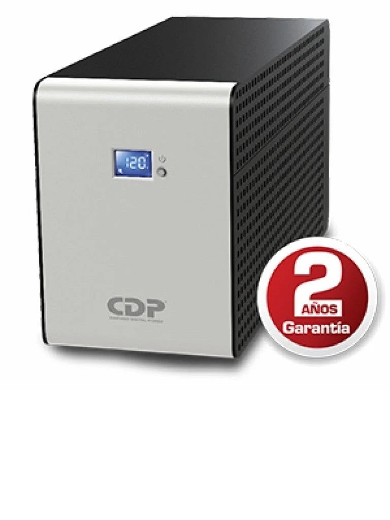 CDP RSMART1510 - UPS / 1500VA / 900W / PANTALLA LCD / 5 CONTACTOS CON RESPALDO Y AVR 5 CON SUPRESION DE PICOS-Reguladores y UPS-CHICAGO DIGITAL POWER-Bsai Seguridad & Controles