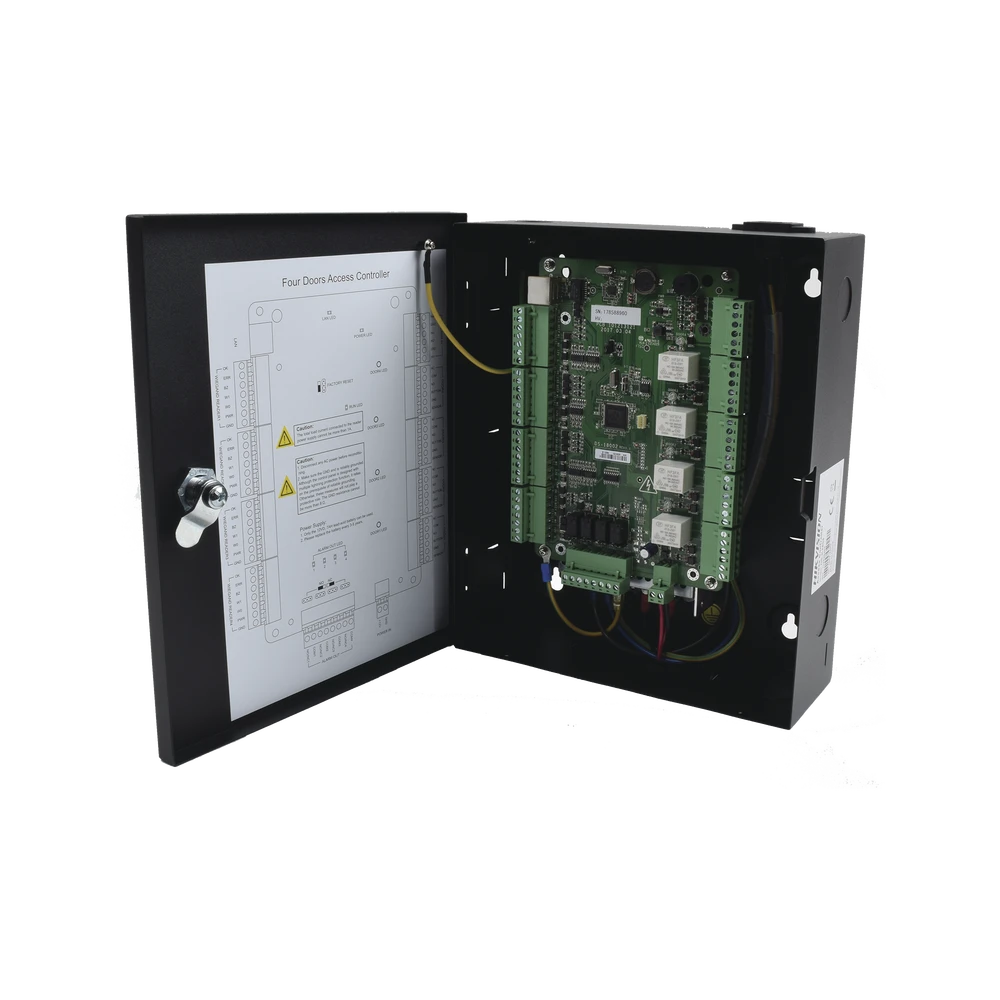 CONTROLADOR DE ACCESO DE 4 PUERTAS/10,000 TARJETAS/50,000 EVENTOS-Controles de Acceso-HIKVISION-Bsai Seguridad & Controles