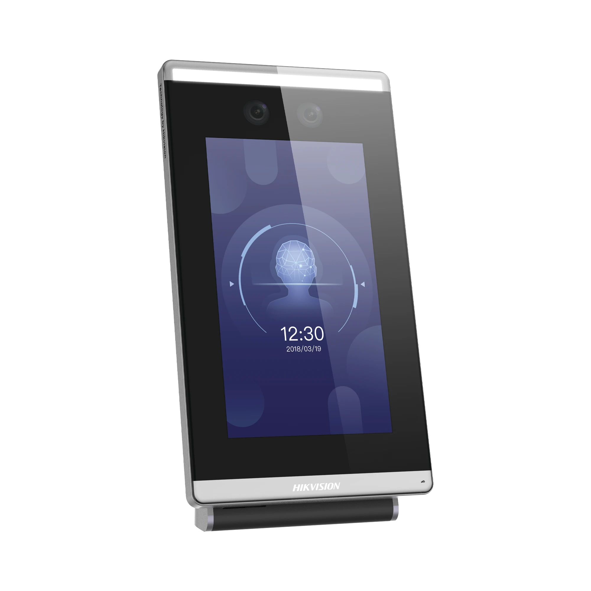 TERMINAL DE RECONOCIMIENTO FACIAL CON MONTAJE INCLINADO / CAMARA DE 2 MEGAPIXEL / 20,000 ROSTROS / 50,000 EVENTOS-Acceso SIN CONTACTO-HIKVISION-Bsai Seguridad & Controles