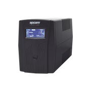 UPS DE 850VA/510W EPCOM POWER LINE CON DISPLAY LCD Y REGULADOR DE VOLTAJE AVR-Ups/No Break-EPCOM POWERLINE-Bsai Seguridad & Controles