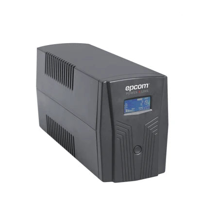 UPS DE 850VA/510W EPCOM POWER LINE CON DISPLAY LCD Y REGULADOR DE VOLTAJE AVR-Ups/No Break-EPCOM POWER LINE-EPU850LCD-Bsai Seguridad & Controles