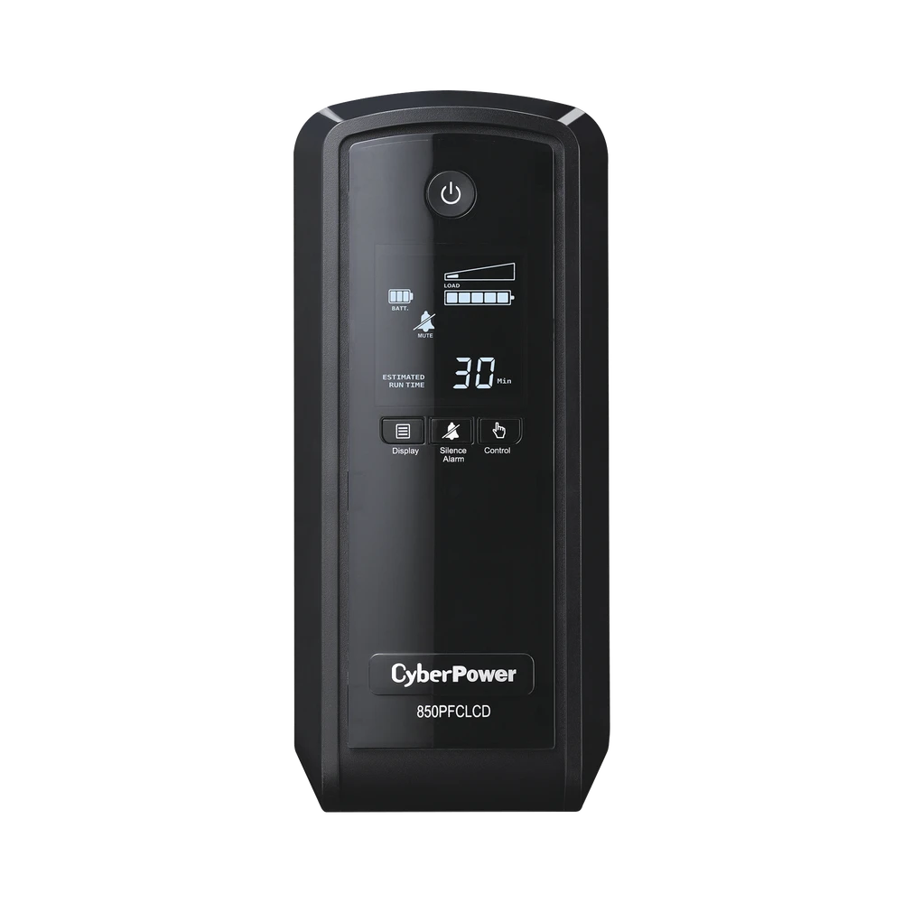 UPS CYBERPOWER DE 850VA / 510W, ONDA SENOIDAL PURA PFC-Ups/No Break-CYBERPOWER-Bsai Seguridad & Controles